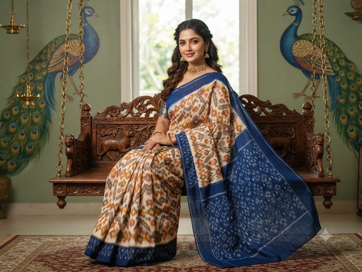 Cotton Saree - PSSIG10-ICTSCZCCD-02