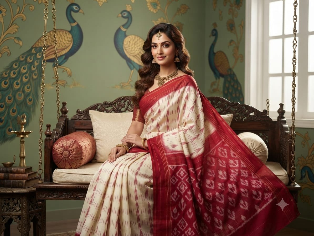 Cotton Saree - PSSIG19-ICTSCZCCD-04