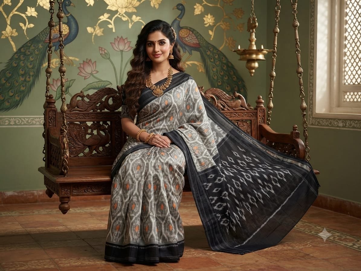 Cotton Saree - PSSIG19-ICTSCZCCD-05