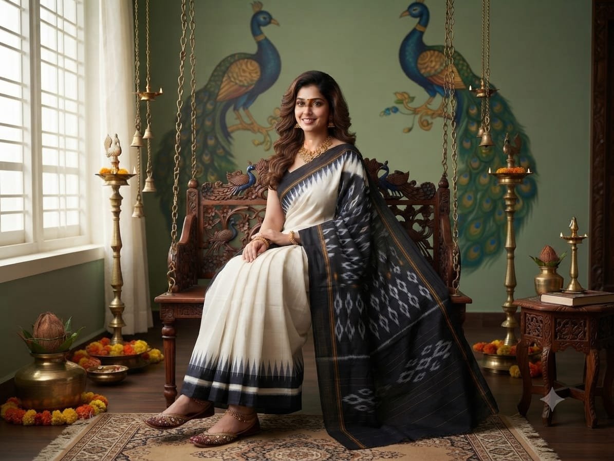 Cotton Saree - PSSIG19-ICTSCZCCD-06