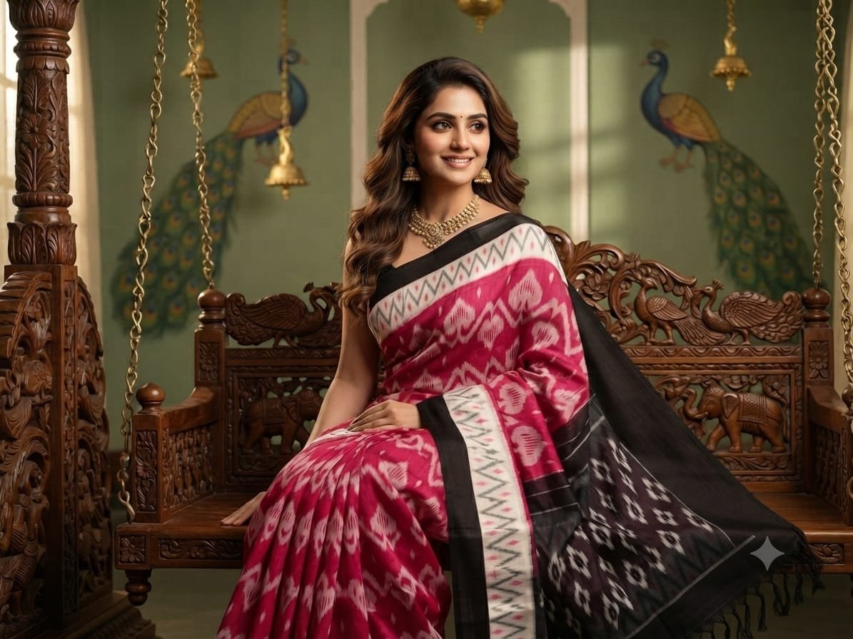 Cotton Saree - PSSIG19-ICTSCZCCD-08