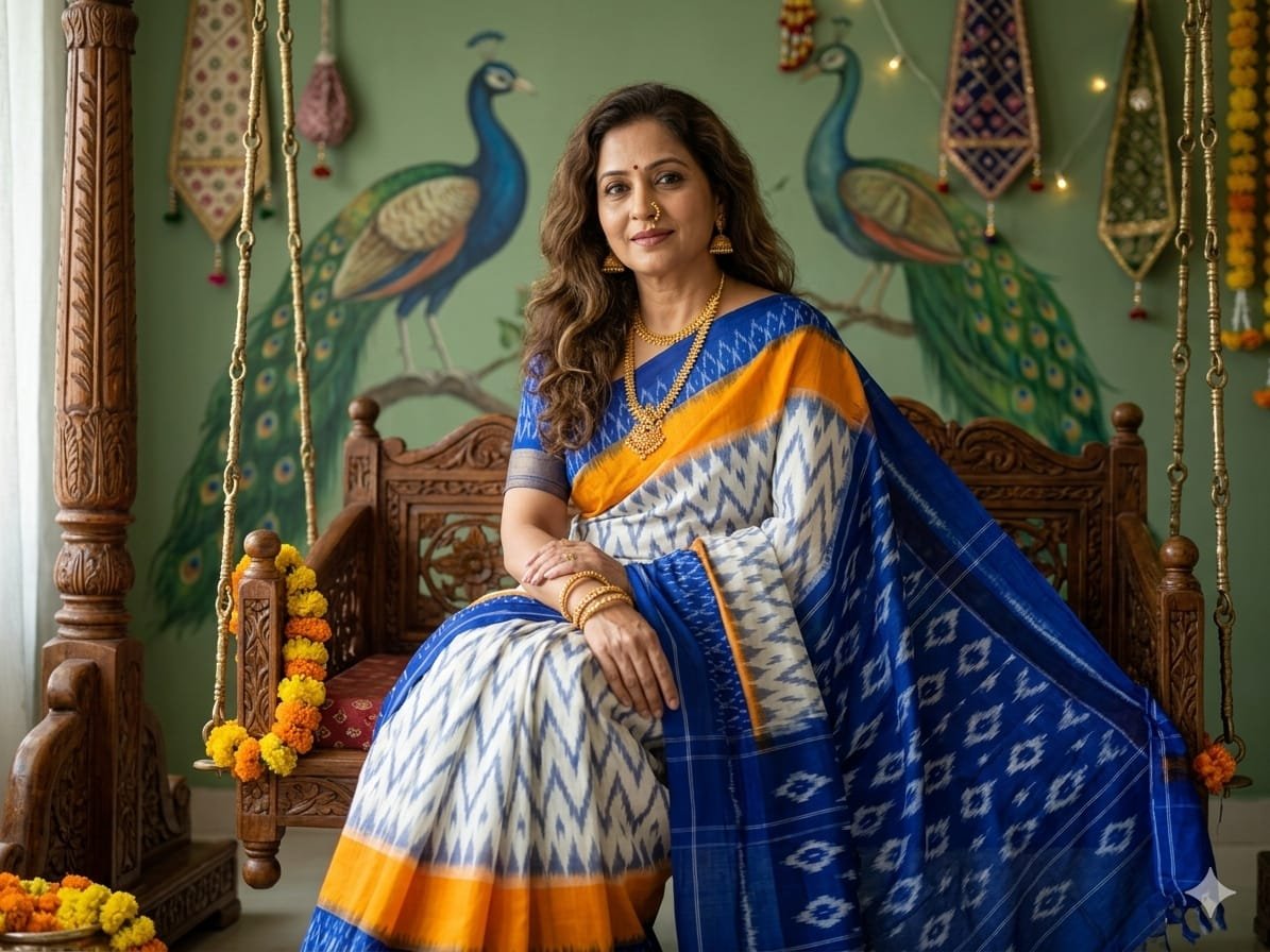 Cotton Saree - PSSIN03-ICTSDZDCD-33