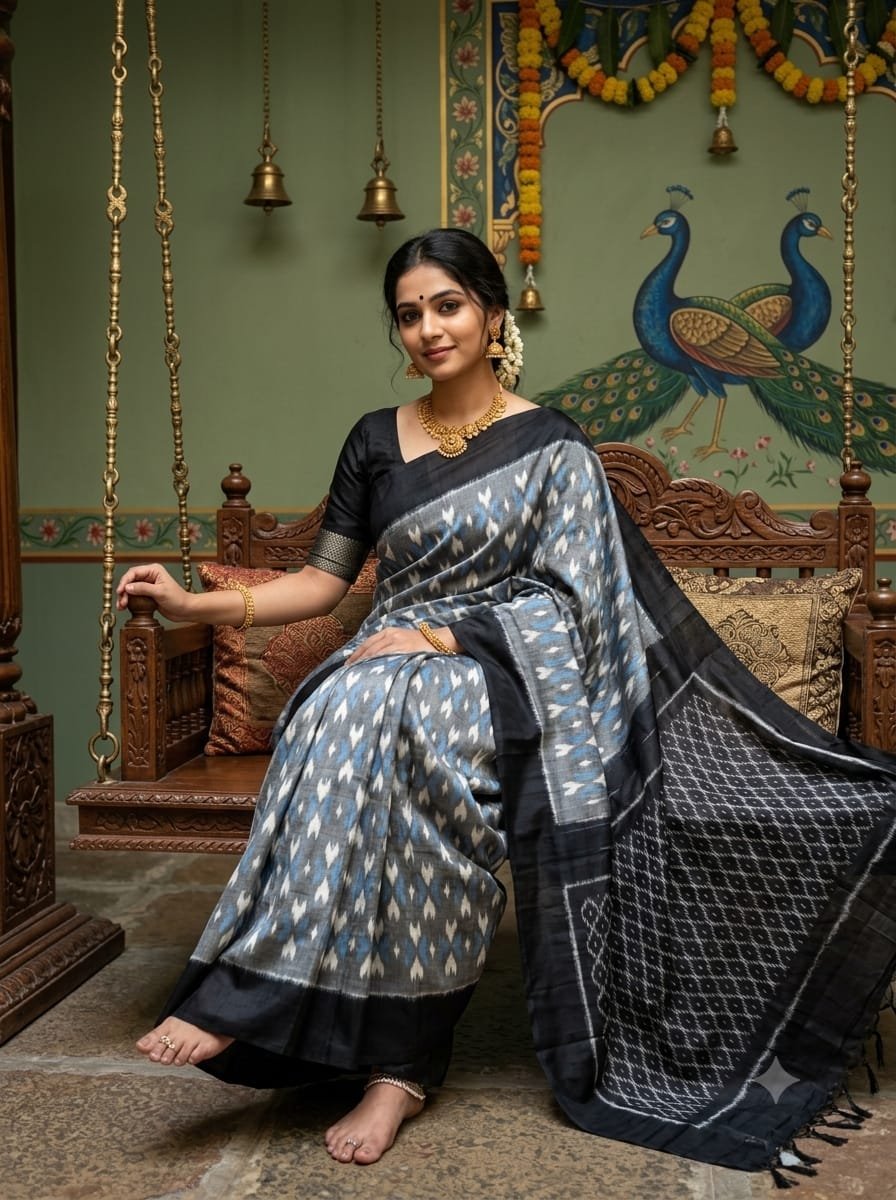 Cotton Saree - PSSIO13-ICTSDZFCC-26