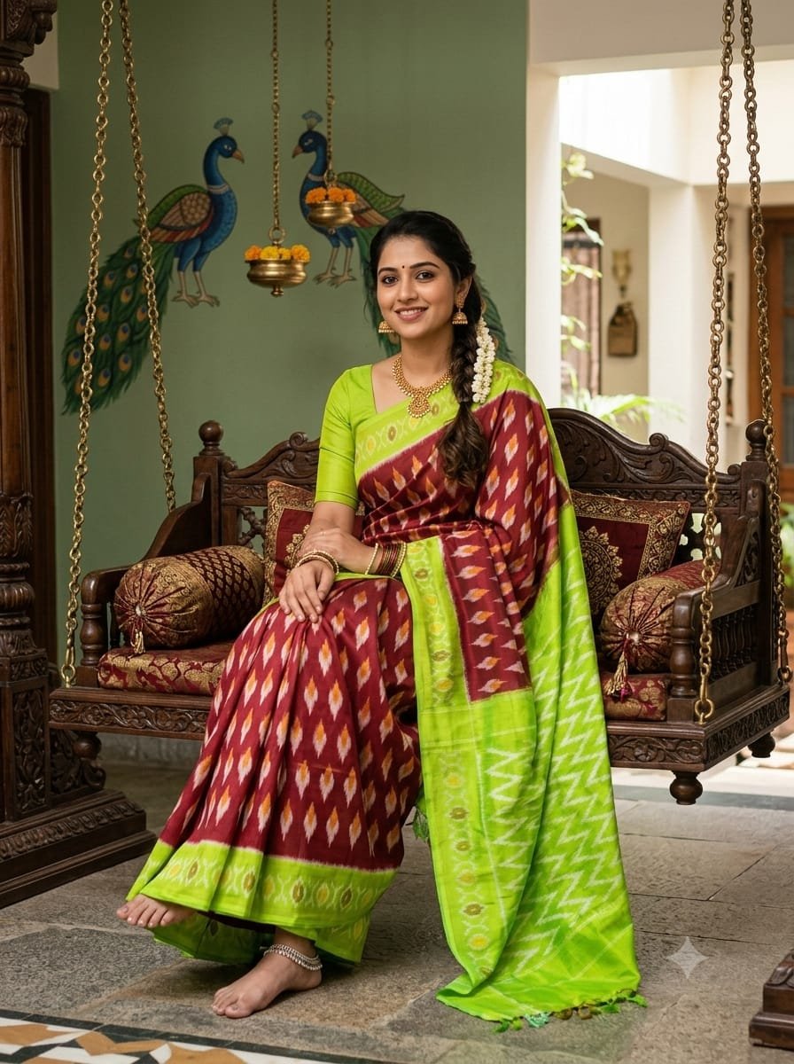 Cotton Saree - PSSIO13-ICTSDZFCC-27