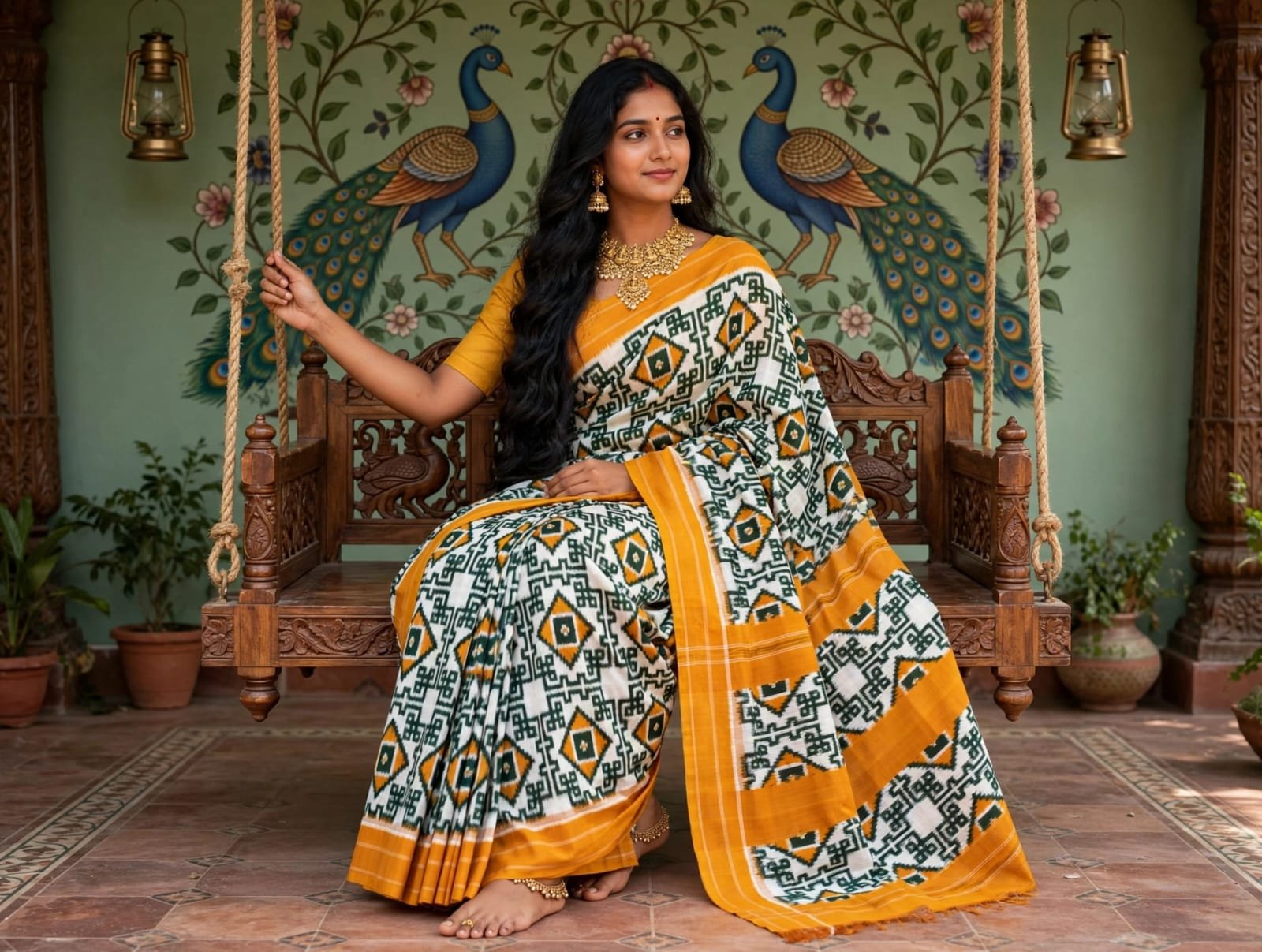 Cotton Saree - PSSIO26-DICSDXDCD-05