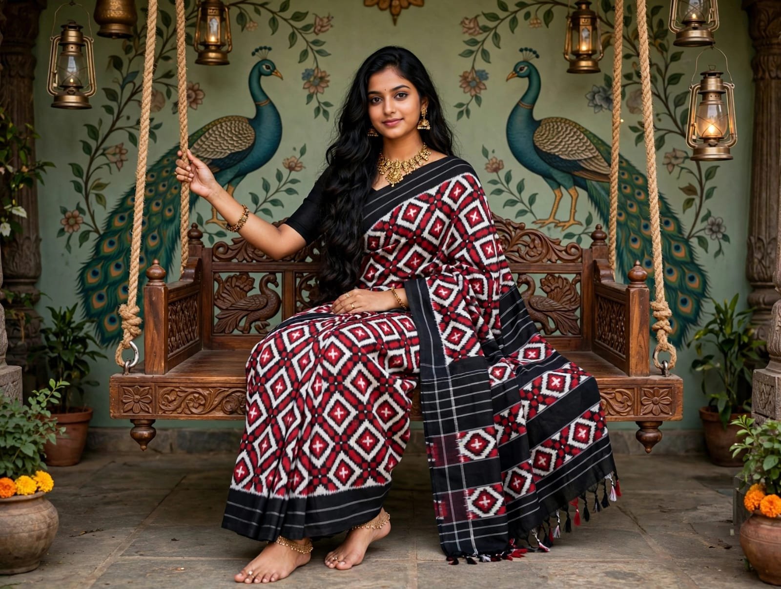 Cotton Saree - PSSIO26-DICSDXDCD-11