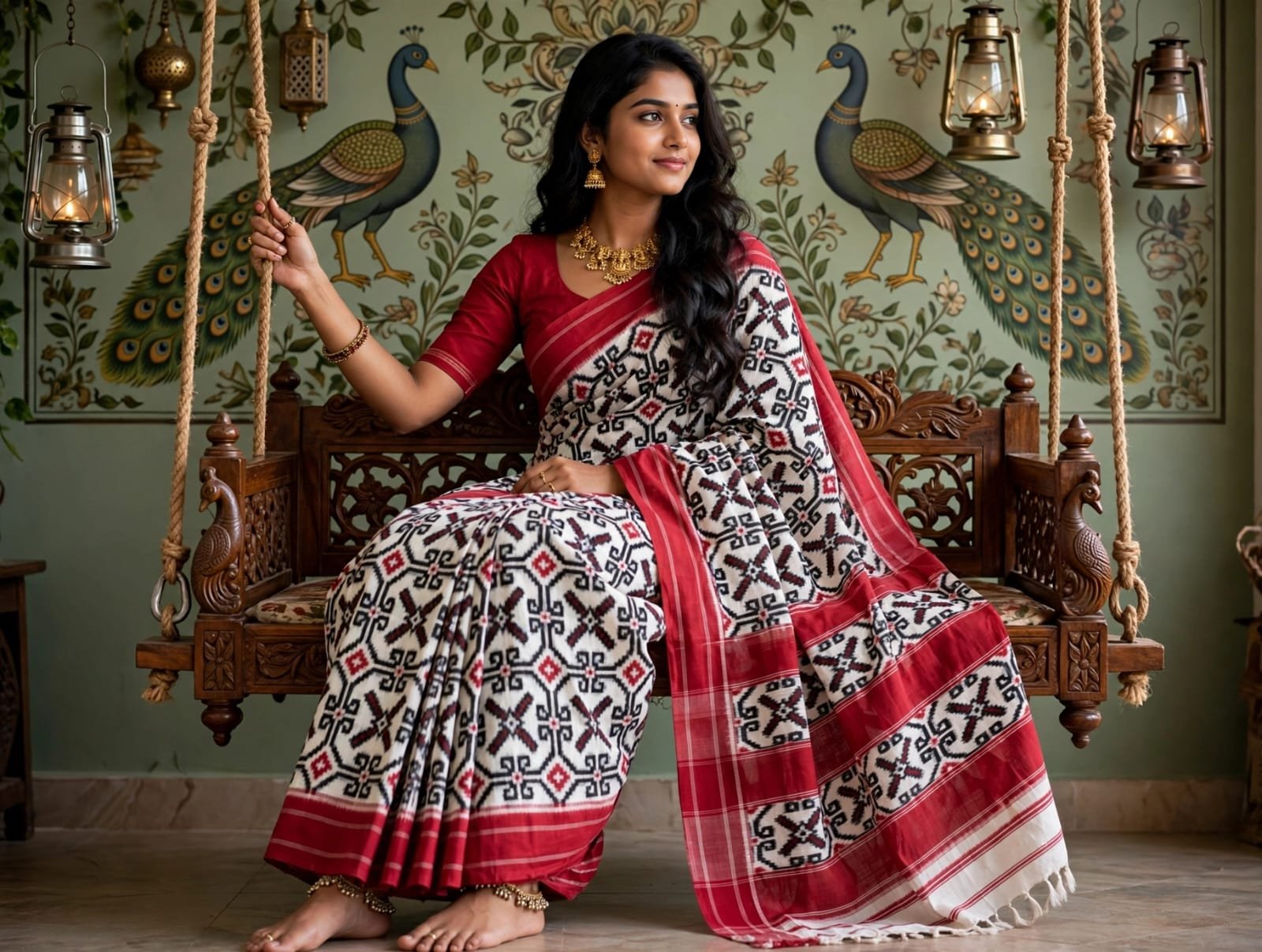 Cotton Saree - PSSIO26-DICSDXDCD-12