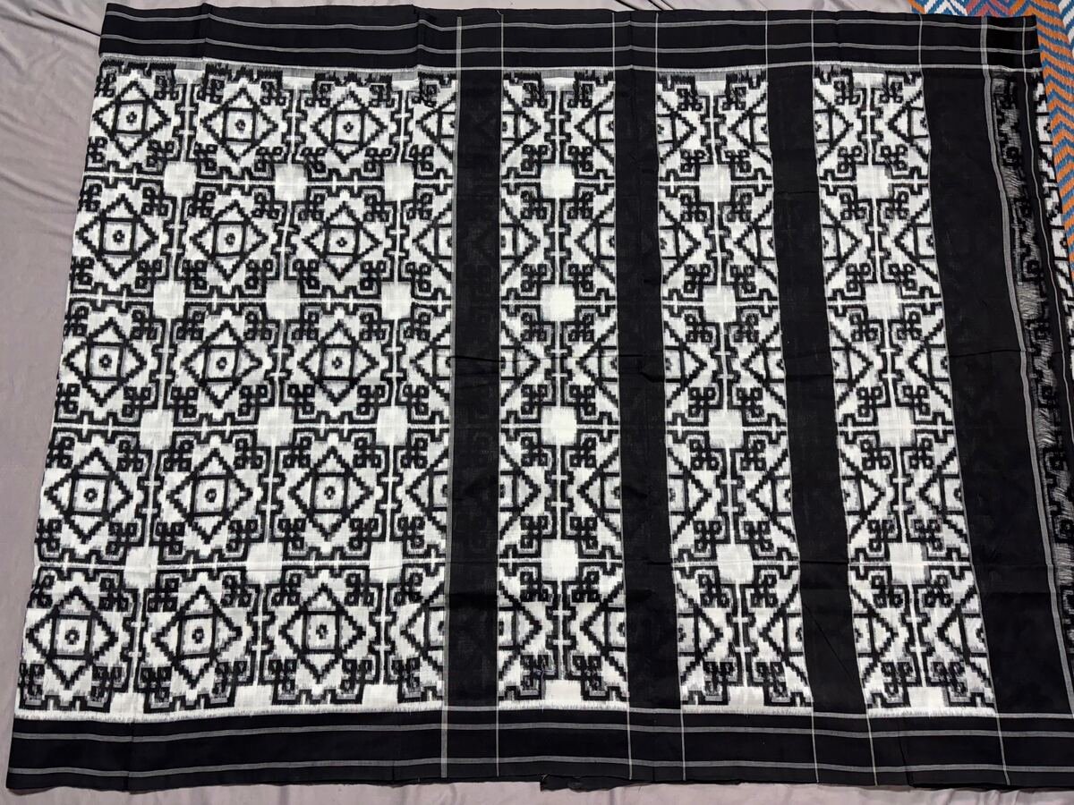 Cotton Saree - PSSIS06-DICSCSBCD-04