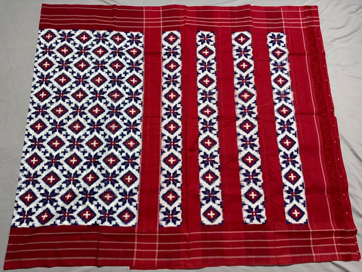 Cotton Saree - PSSIS06-DICSCSBCD-16