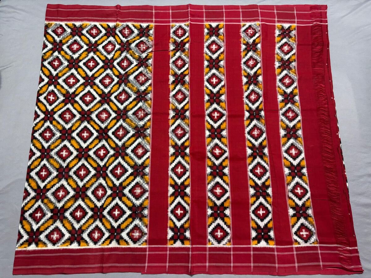 Cotton Saree - PSSIS06-DICSCSBCD-20