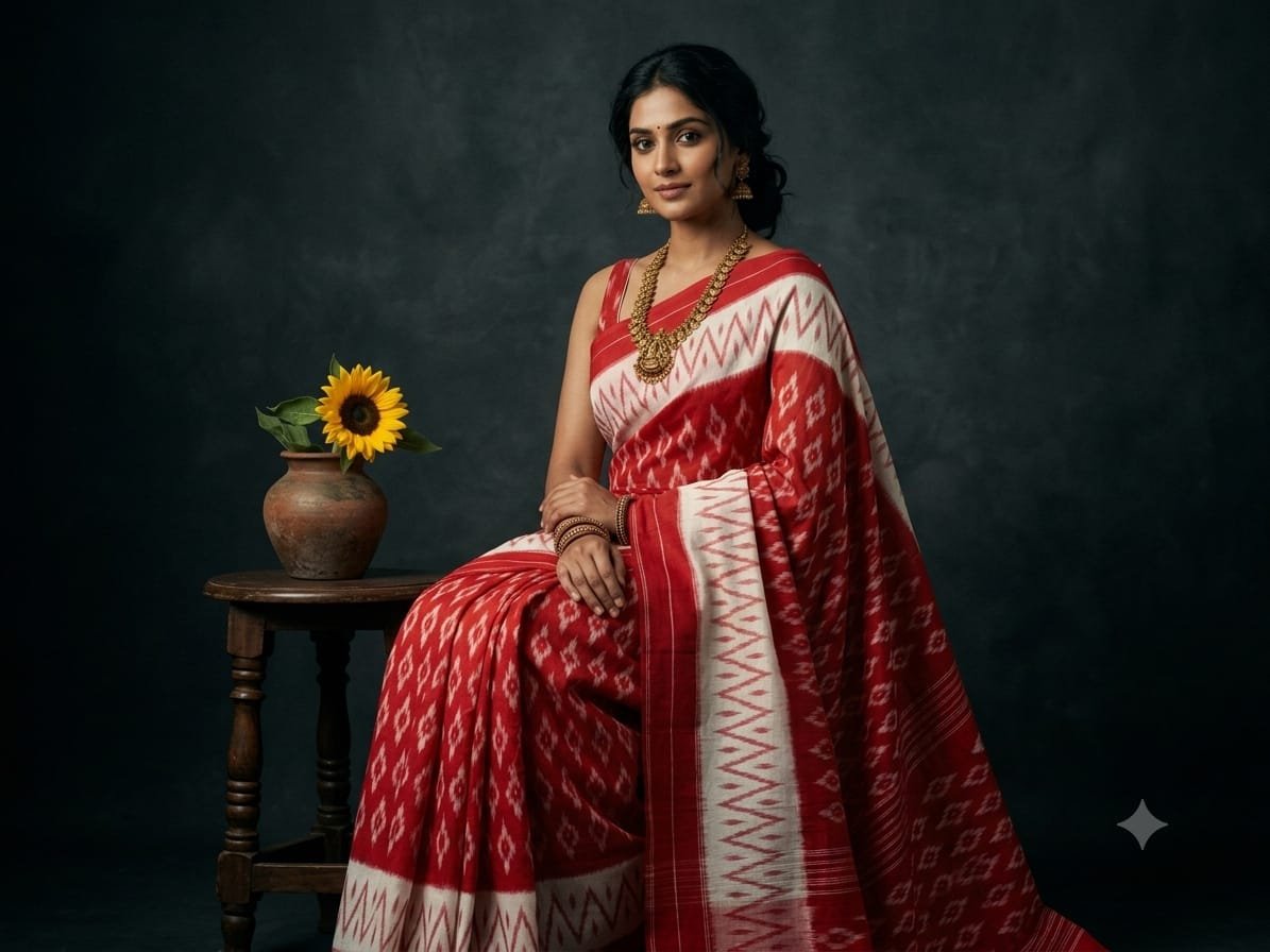 Cotton Saree - PSSIS16-ICTSDZECD-34