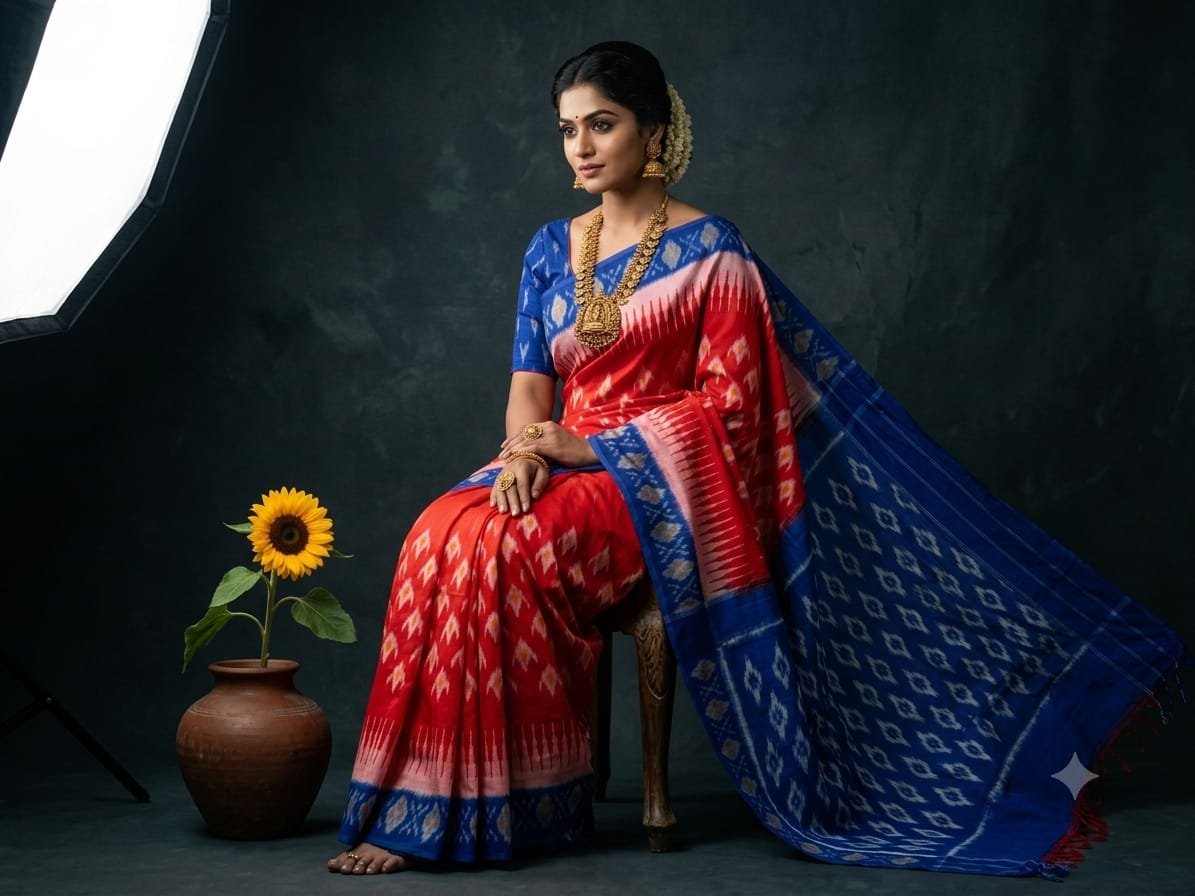 Cotton Saree - PSSIS16-ICTSDZECD-36
