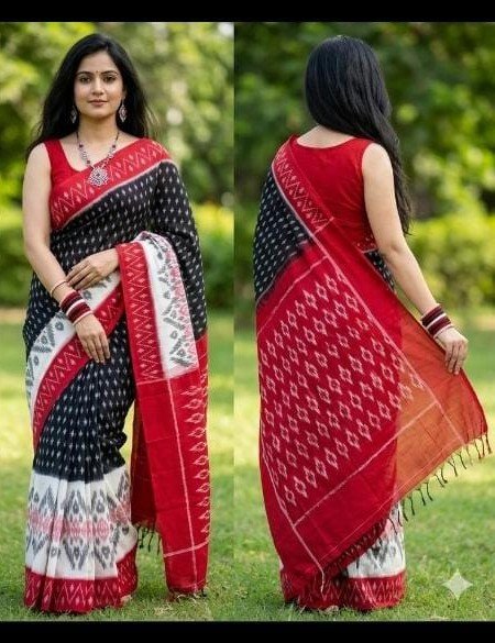 Cotton Saree - PSSIS16-ICTSDZECD-39
