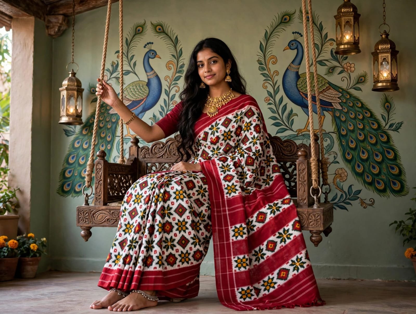 Cotton Saree - PSSIS22-DICSCXDDC-12