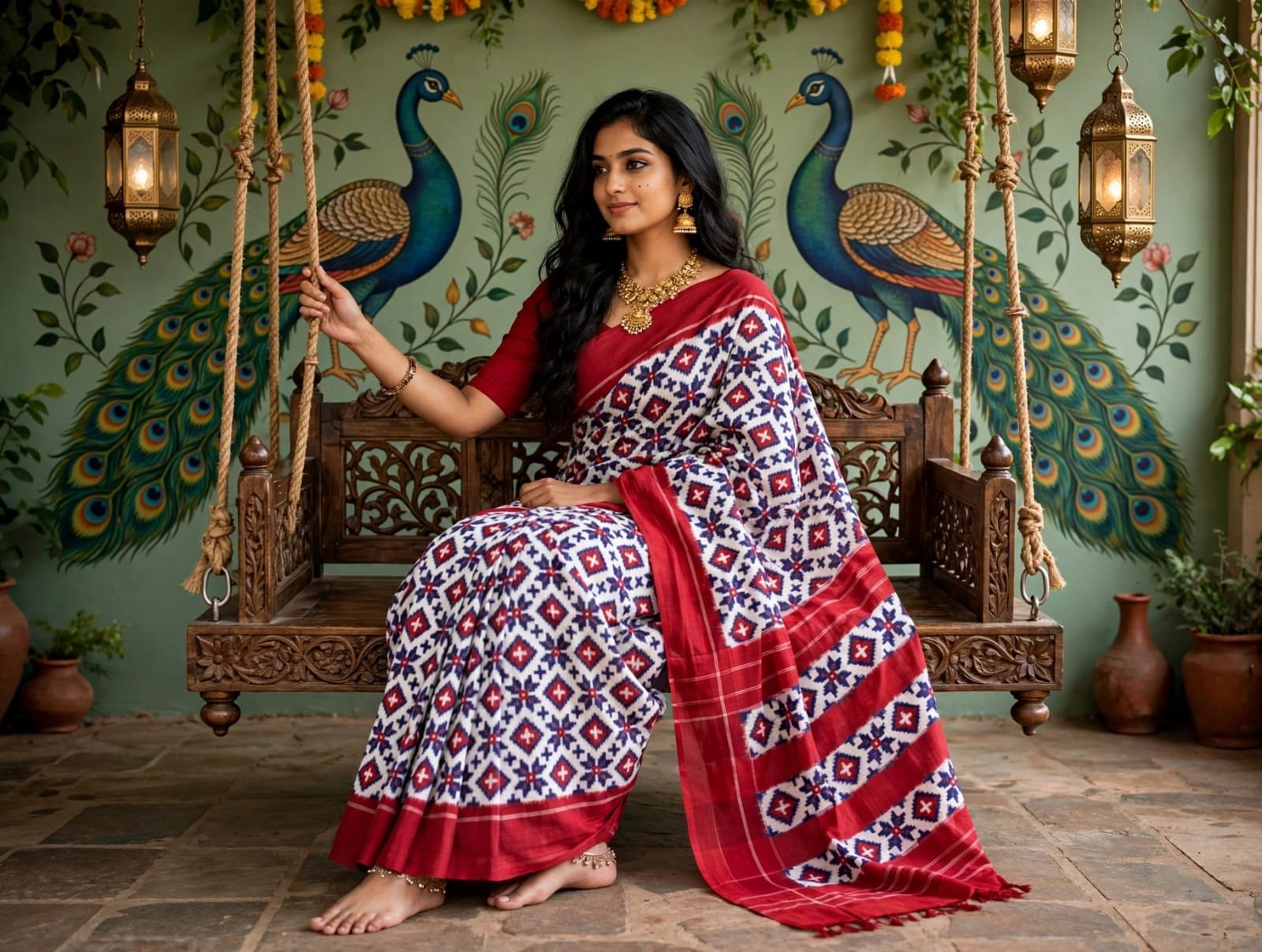 Cotton Saree - PSSIS22-DICSCXDDC-17