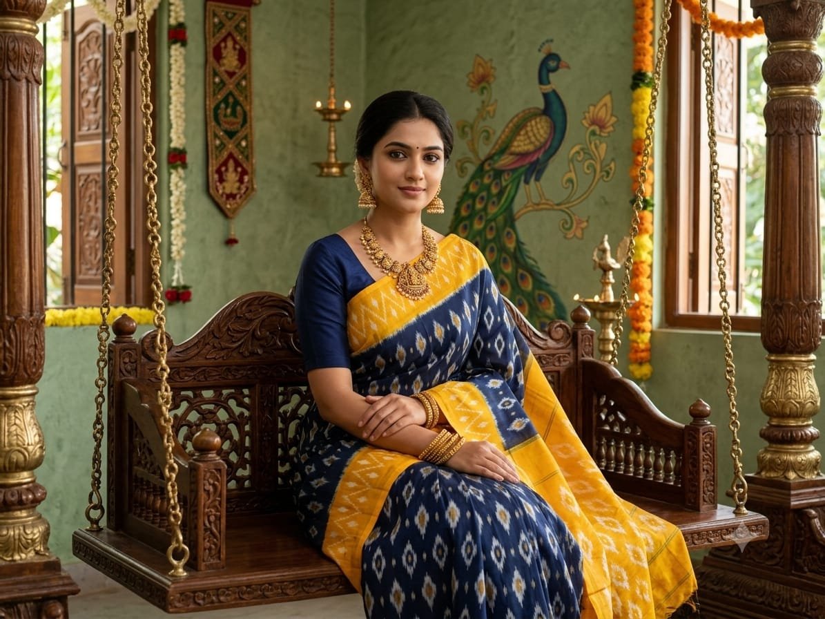 Cotton Saree - PSSIS23-ICTSDZEDC-06