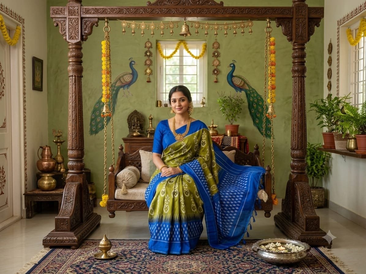 Cotton Saree - PSSIS23-ICTSDZEDC-08