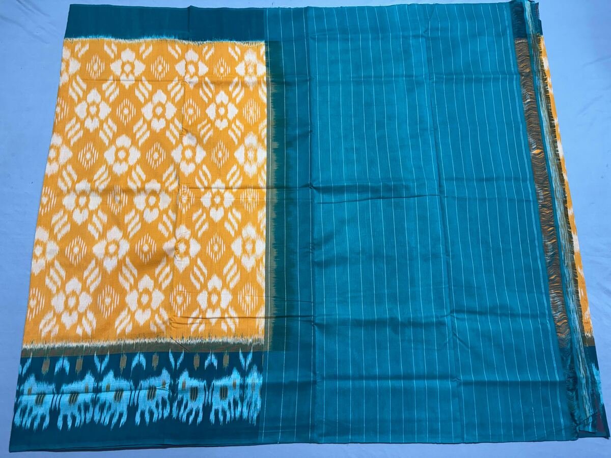 Cotton Saree - PSSIS30-ICTSCZEDC-08