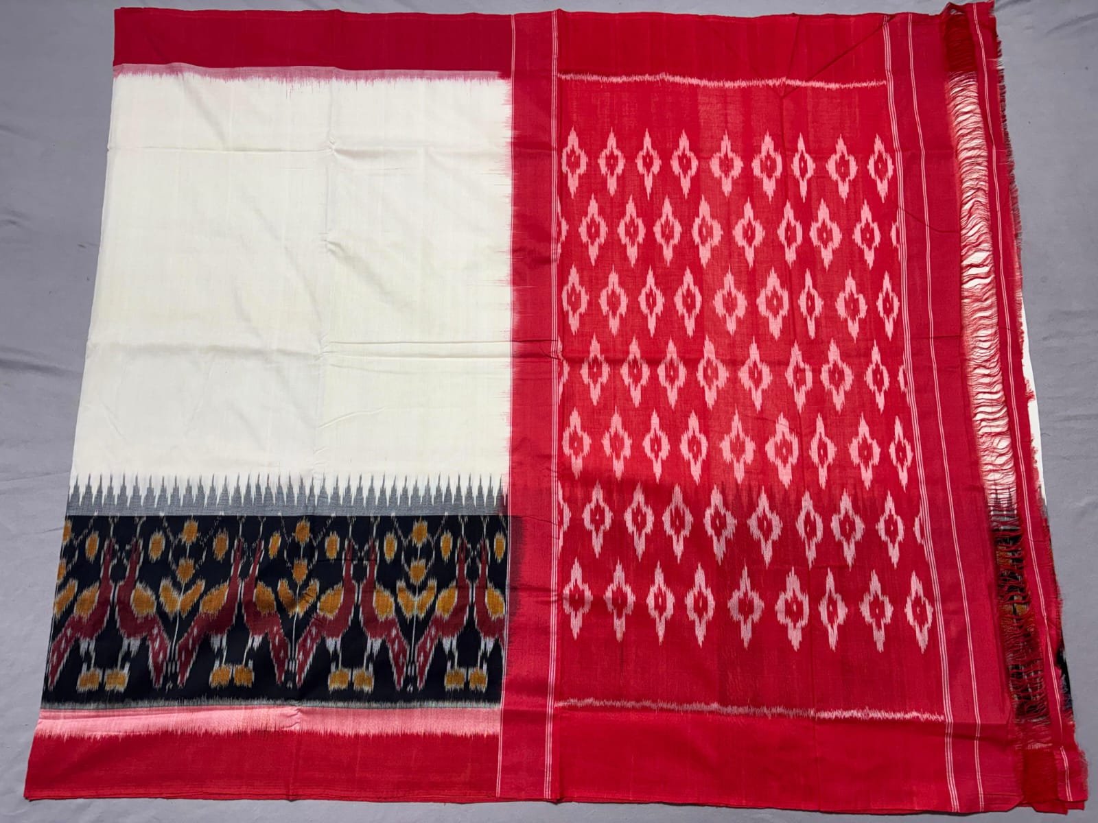 Cotton Saree - PSSIS30-ICTSCZEDC-15