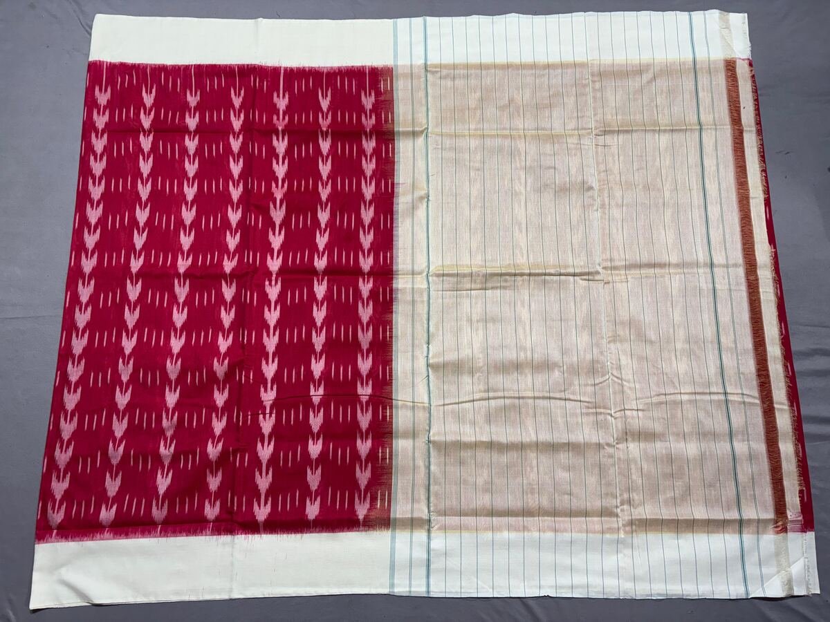 Cotton Saree - PSSIS30-ICTSCZEDC-35