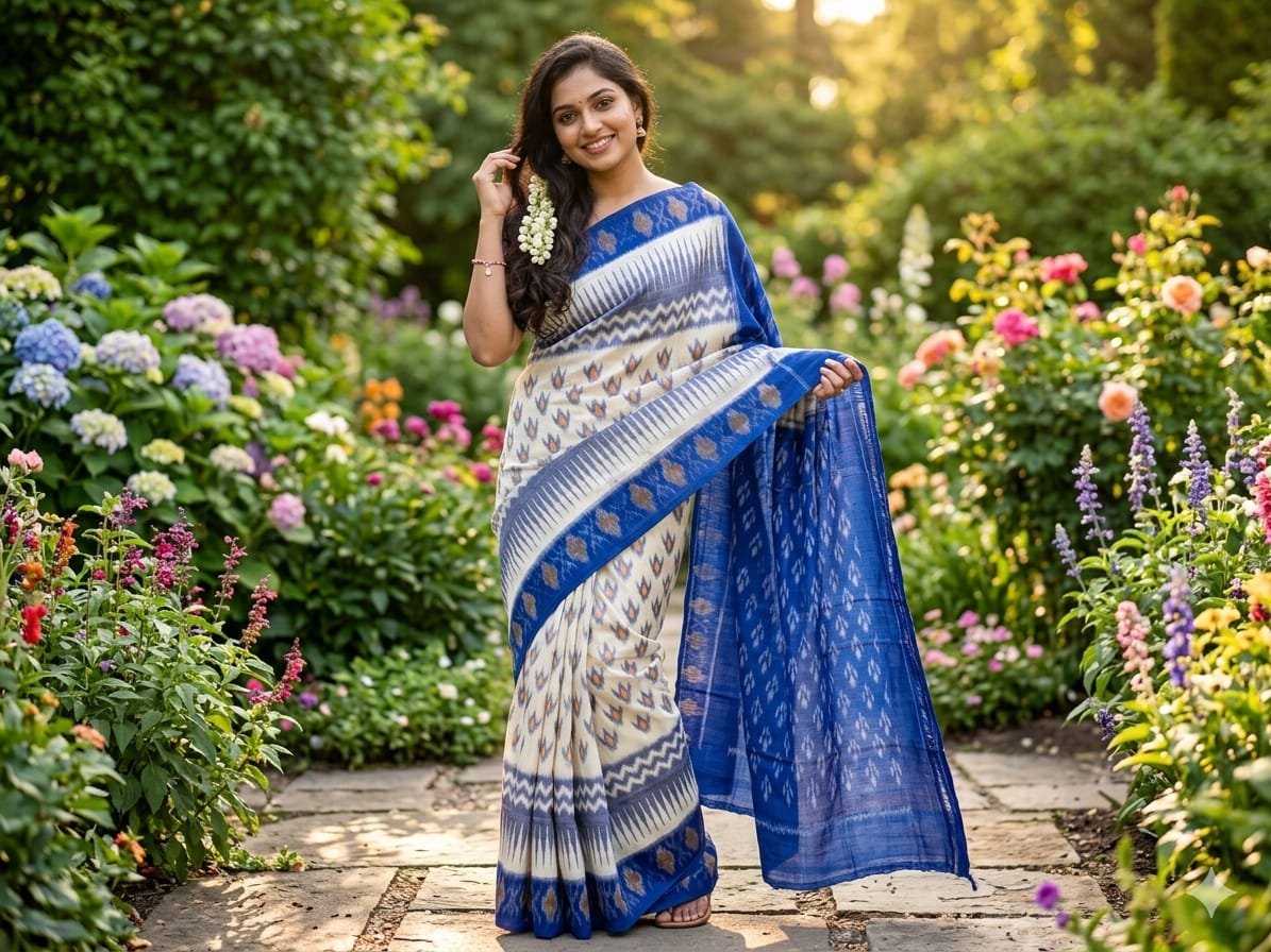 Cotton Saree - PSSIY11-ICTSDZCDC-18