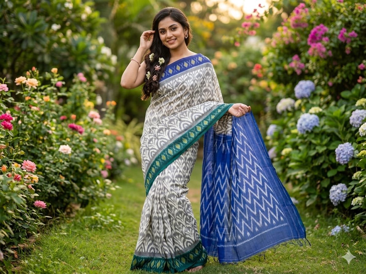 Cotton Saree - PSSIY11-ICTSDZCDC-19