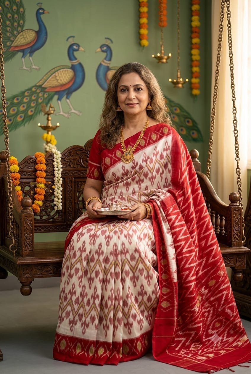 Cotton Saree - PSSIY21-ICTSDZCDC-12