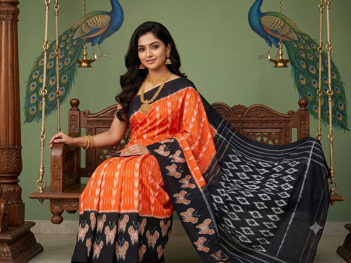 Cotton Saree - PSSIY21-ICTSDZCDC-17