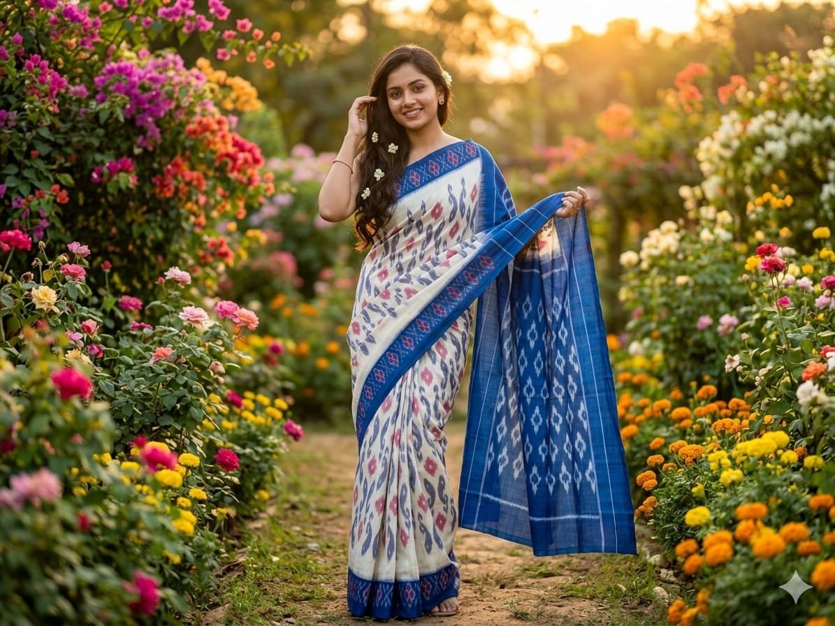 Cotton Saree - PSSIY21-ICTSDZCDC-25