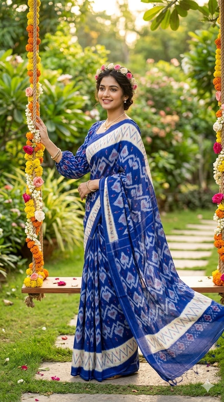 Cotton Saree - PSSIY21-ICTSDZCDC-26