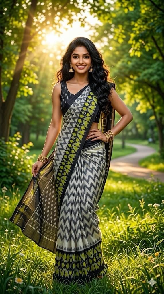 Cotton Saree - PUSNN01-ICTSCZDDC-14