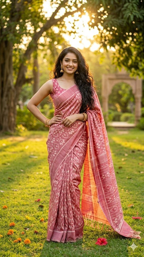 Cotton Saree - PUSNN01-ICTSCZDDC-31