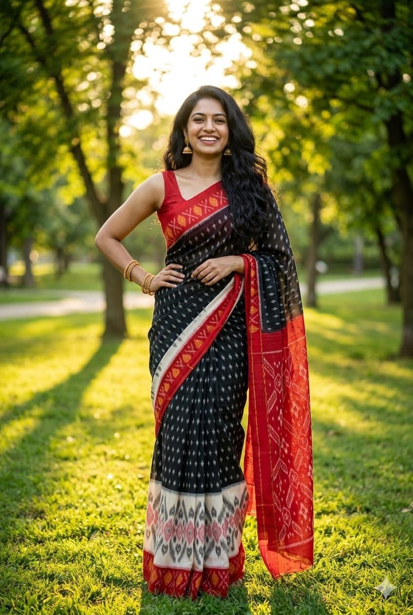 Cotton Saree - PUSNN01-ICTSCZDDC-39