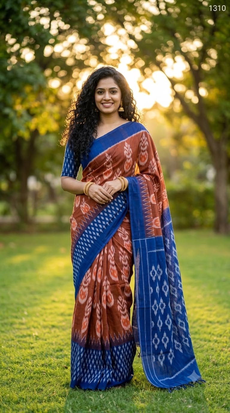 Cotton Saree - PUSNO24-ICTSDZXCC-16