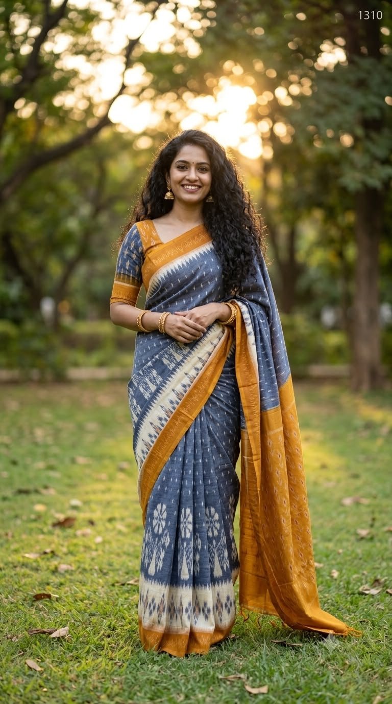 Cotton Saree - PUSNO24-ICTSDZXCC-17