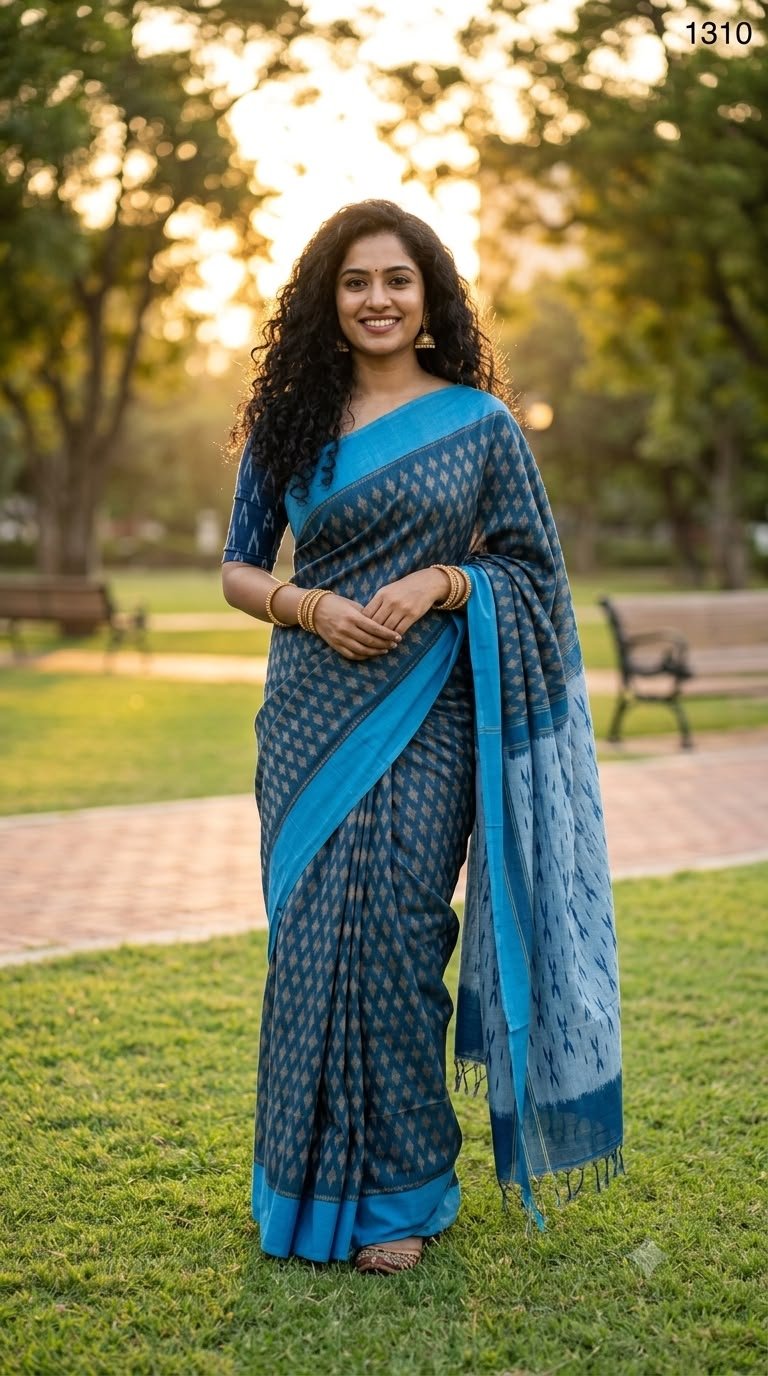 Cotton Saree - PUSNO24-ICTSDZXCC-31