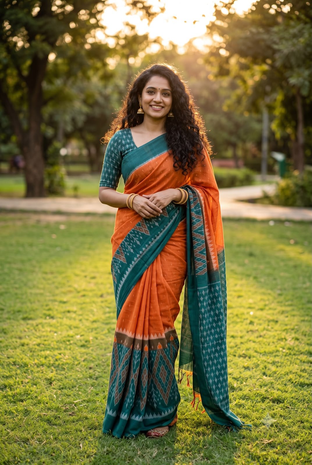 Cotton Saree - PUSNO24-ICTSDZXCC-36