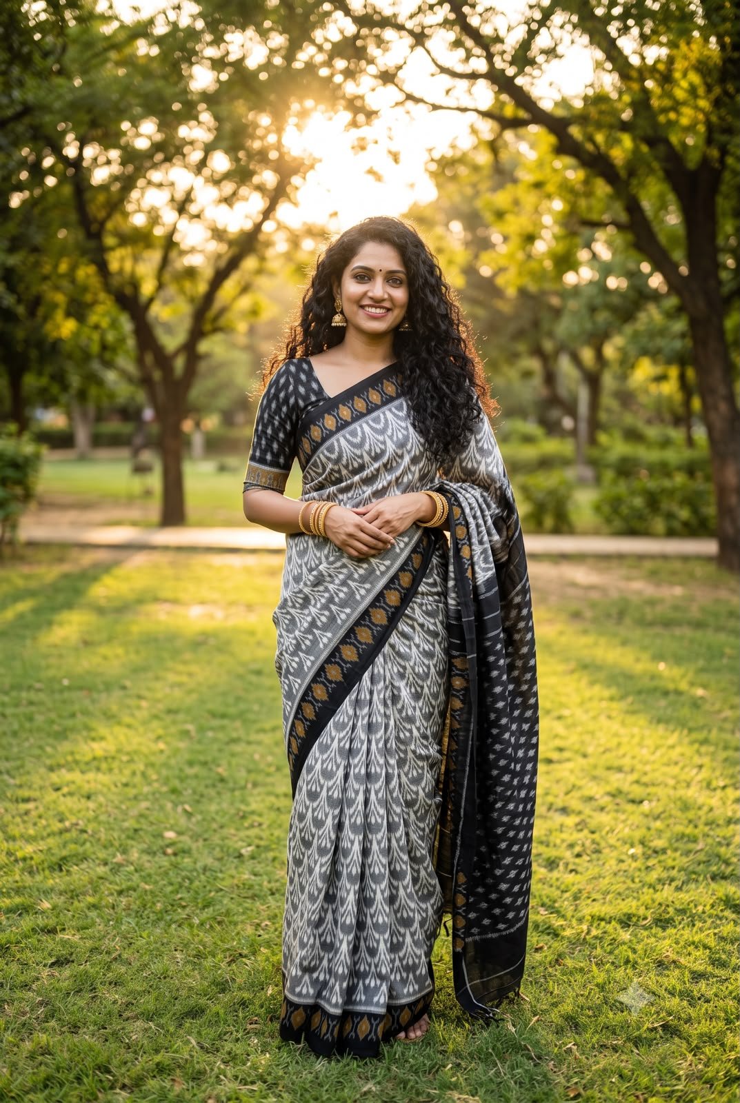 Cotton Saree - PUSNO24-ICTSDZXCC-48