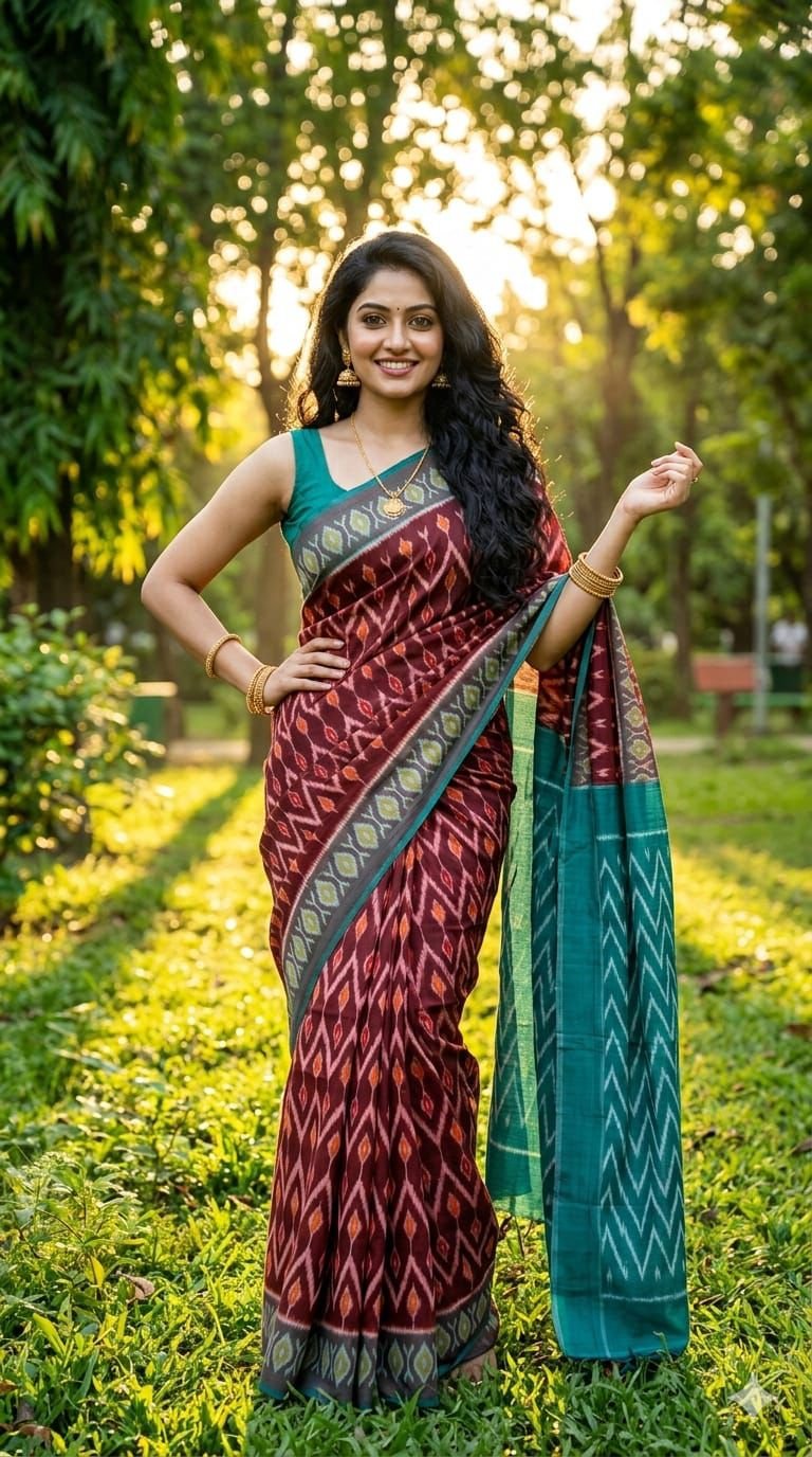 Cotton Saree - PUSNY15-ICTSCZDCD-19