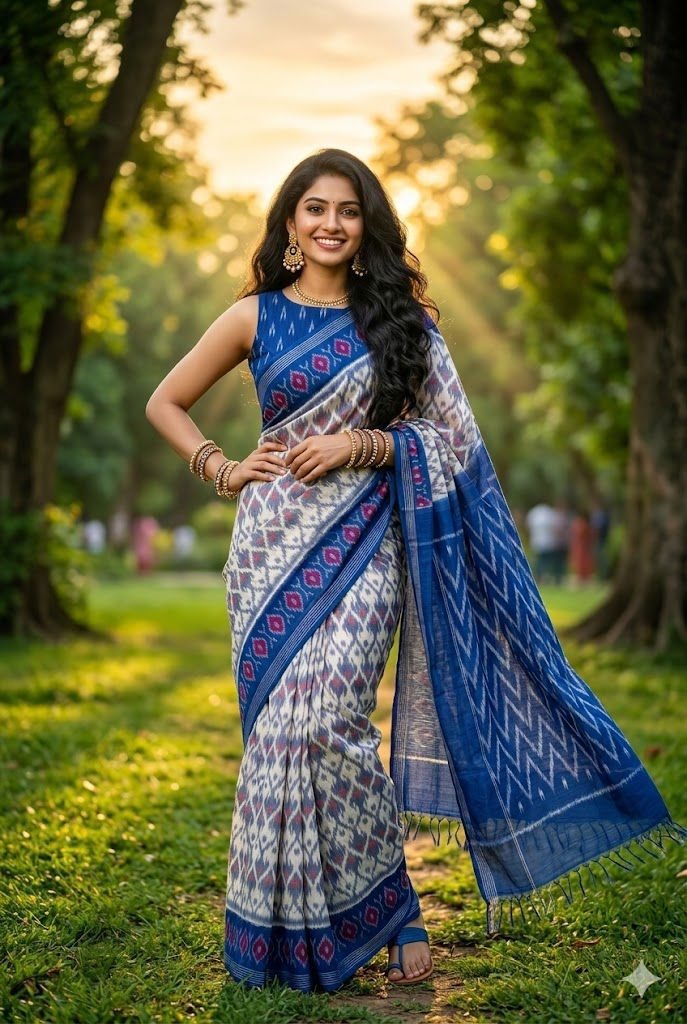 Cotton Saree - PUSNY15-ICTSCZDCD-28