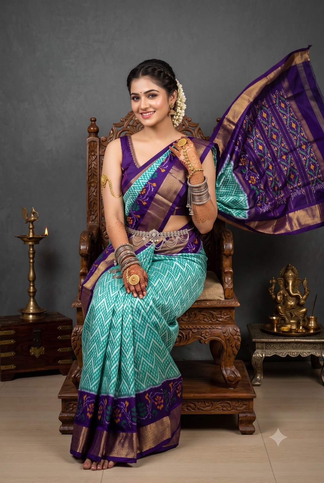 Designer Ikat - PANHO12-IDSSIDECD-04
