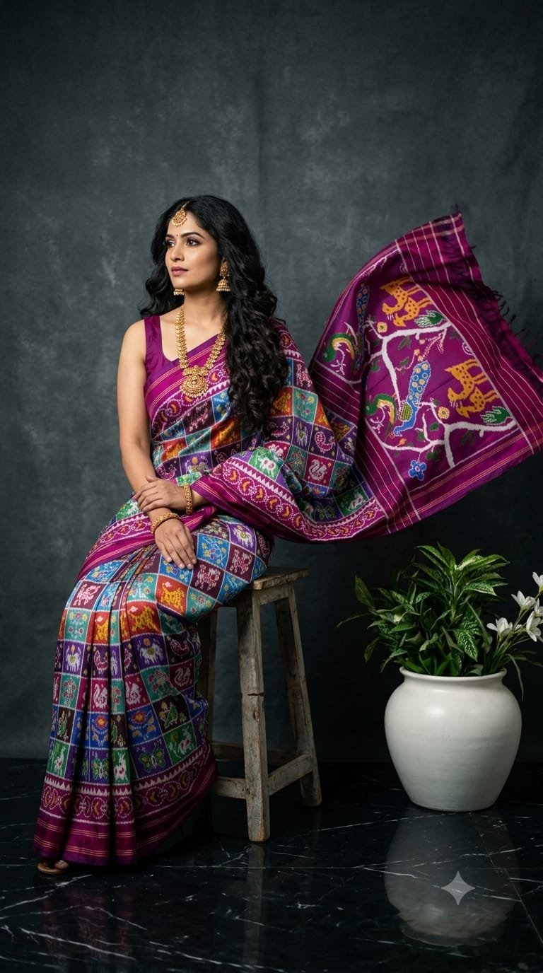 Designer Ikat - PMICS23-IDSSIZTDD-02