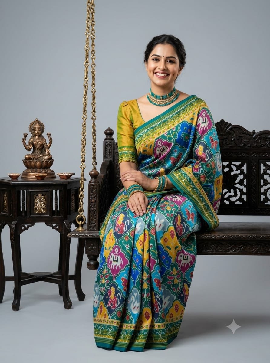 Designer Ikat - PSHLO10-IDSSIZNCD-16