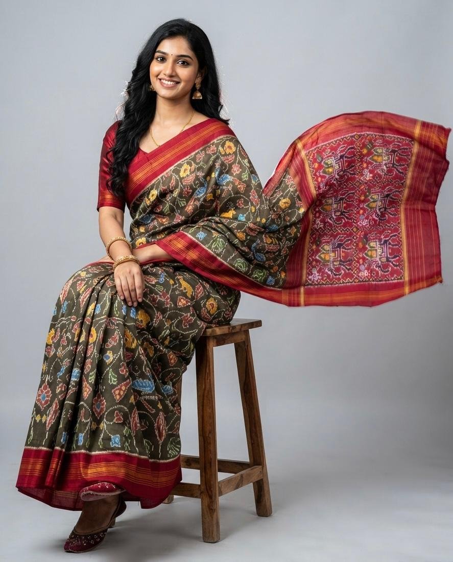 Designer Ikat - PSNTG04-IDSSIZBCC-15