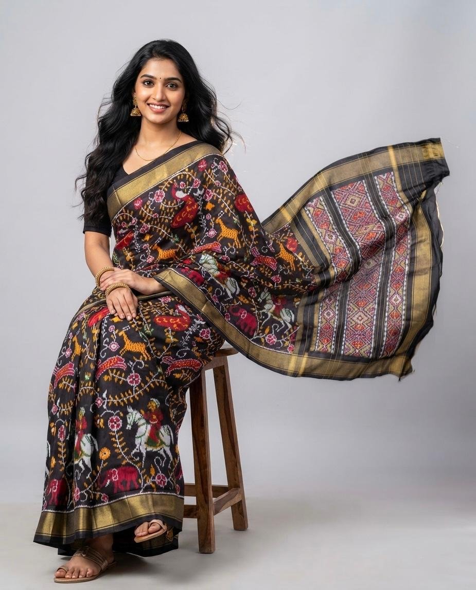 Designer Ikat - PSNTG18-IDSSIZBDC-06