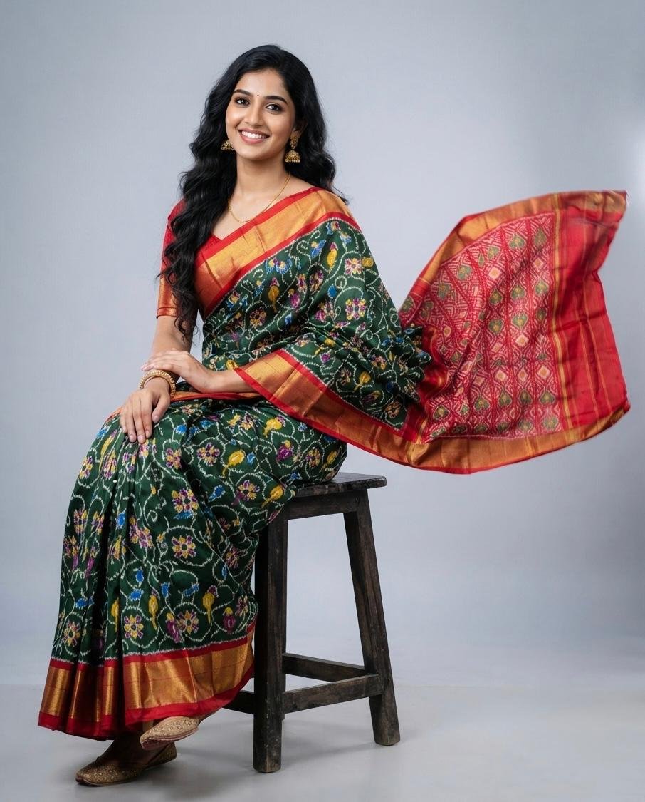 Designer Ikat - PSNTG18-IDSSIZBDC-12