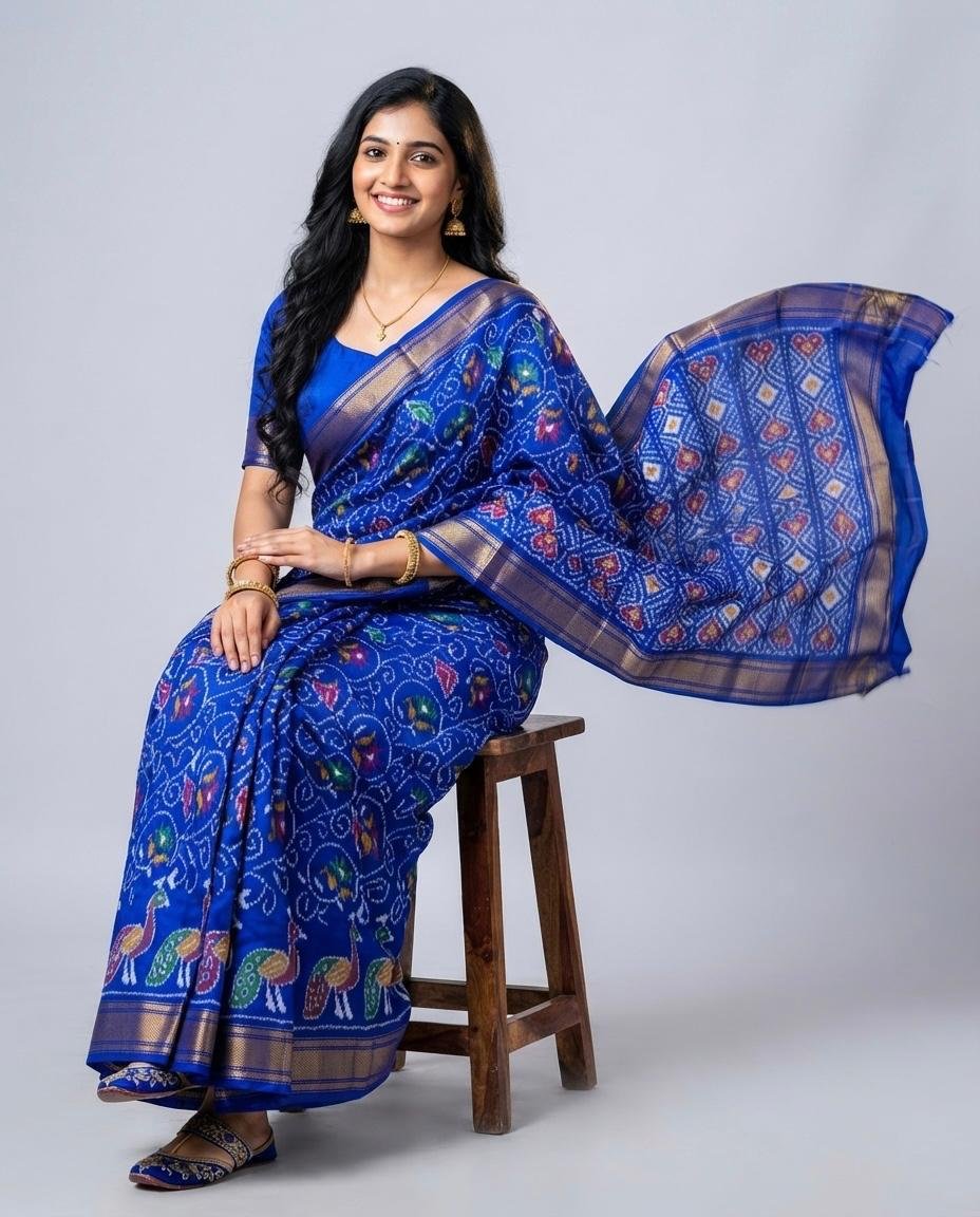 Designer Ikat - PSNTG18-IDSSIZBDC-13