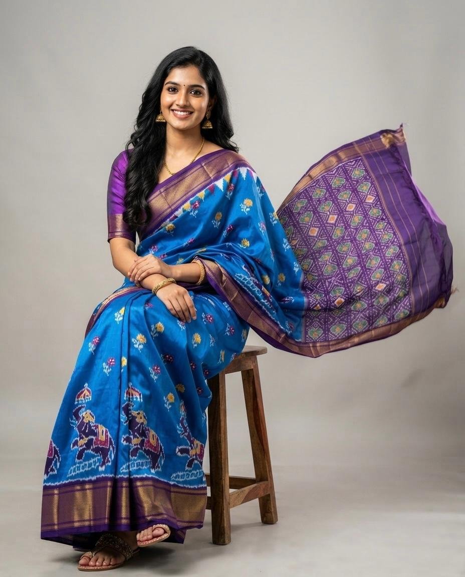 Designer Ikat - PSNTG18-IDSSIZBDC-16