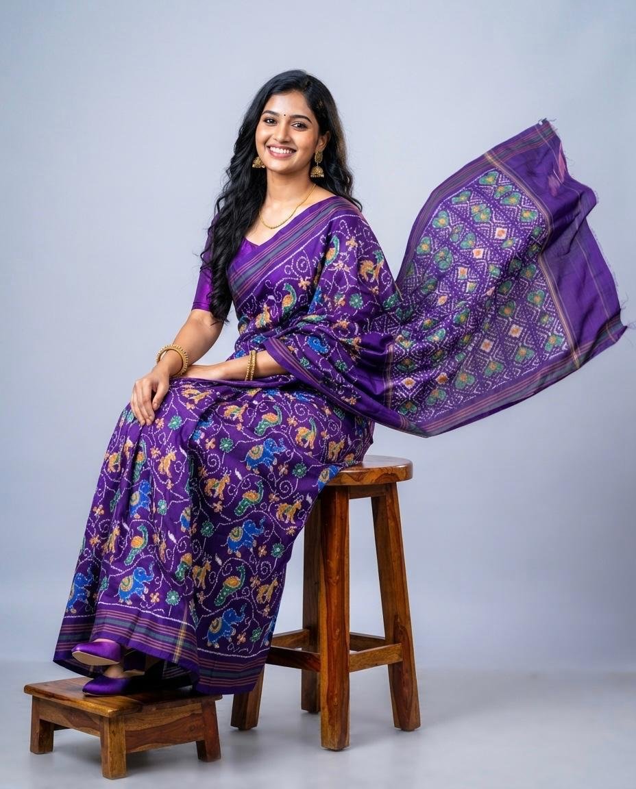 Designer Ikat - PSNTG18-IDSSIZBDC-19
