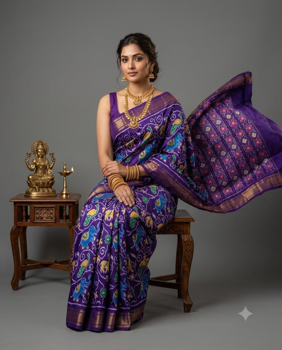 Designer Ikat - PSNTG21-IDSSIZBDC-09